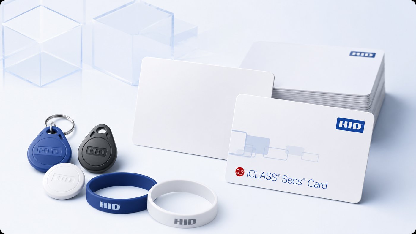 Card, tag e accessori RFID HID iCLASS Seos
